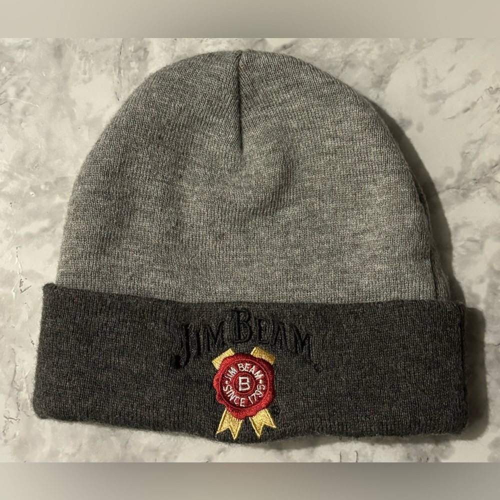 Jim Beam Winter Hat Beanie Enjoyed In Michigan